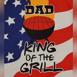 NWT Dad Apron King of the Grill